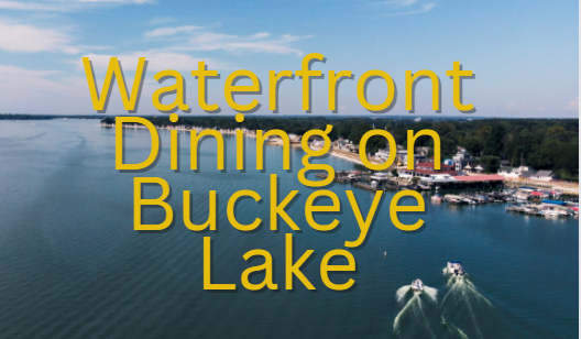 Waterfront dining on Buckeye Lake